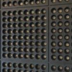 Interlocking drainage mat 3’x3’