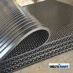 Bubble Top Rubber Stable Mat 6’x4’ | Heavy-Duty Horse Flooring