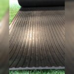 Wide Ribbed Rubber Flooring Rolls (Varies in Sizes) 1.8m wide x 5mm Horse Box flooring