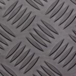 5 Bar Checker Rubber Flooring Rolls 1.2m wide x 10m long